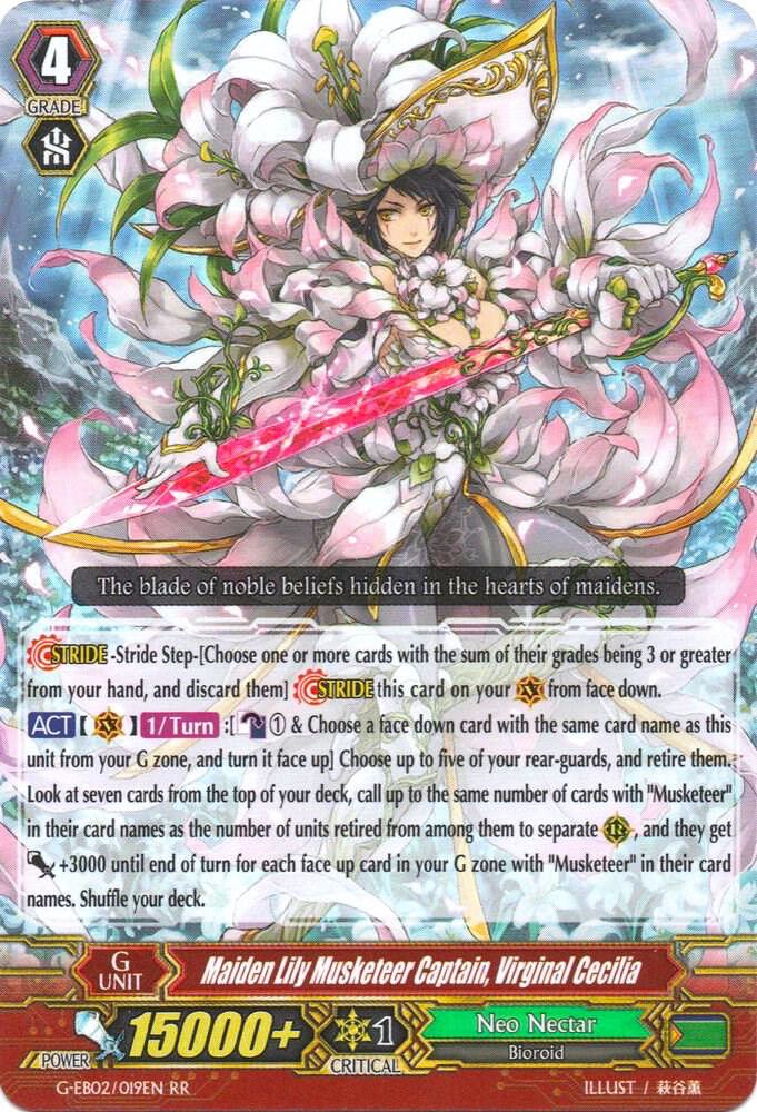 Maiden Lily Musketeer Captain, Virginal Cecilia
