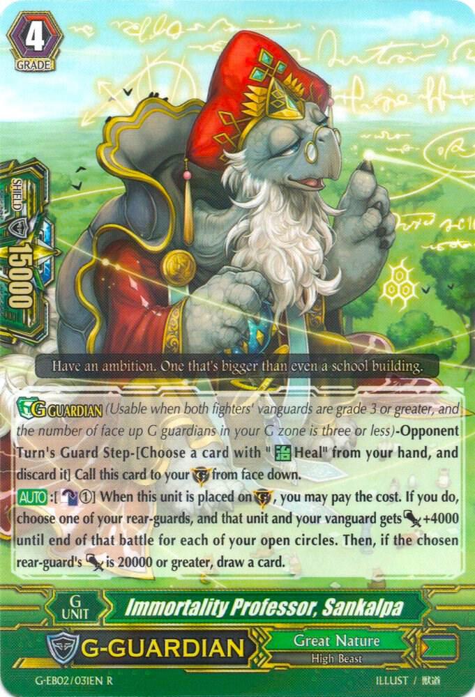 Immortality Professor, Sankalpa
