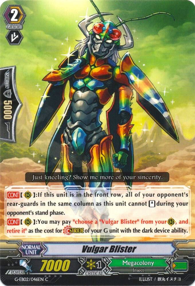 Vulgar Blister
