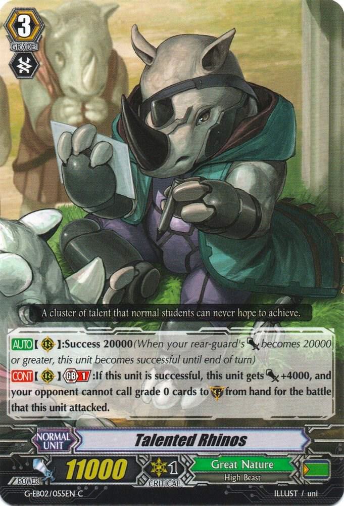 Talented Rhinos
