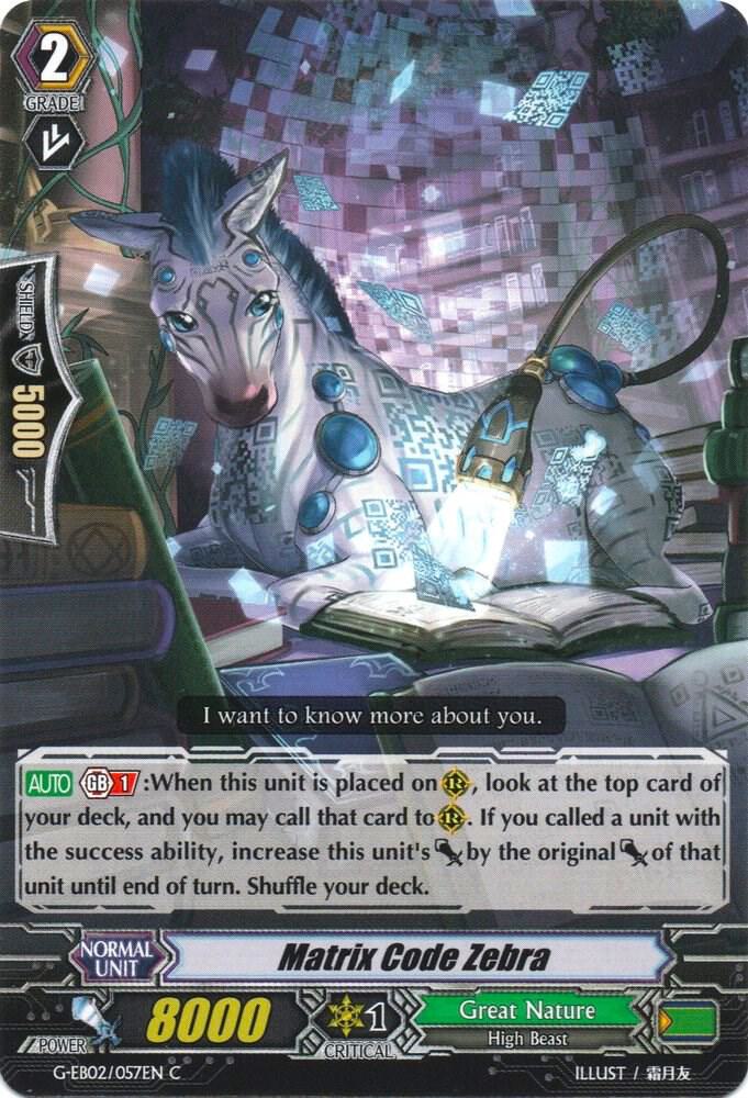 Matrix Code Zebra