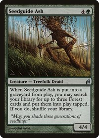 Seedguide Ash - Lorwyn - Magic: The Gathering card
