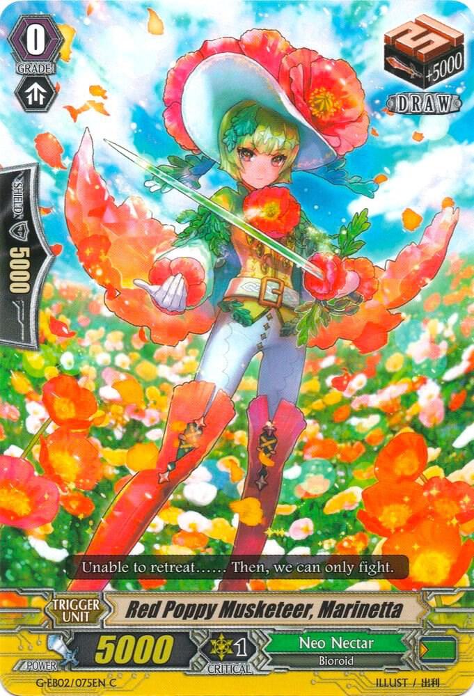Red Poppy Musketeer, Marinetta
