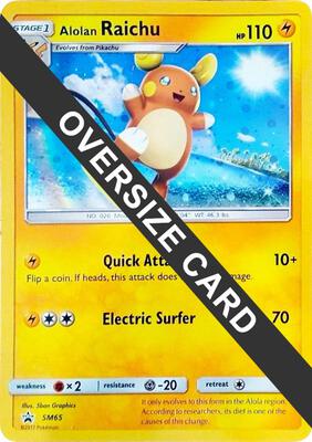 Alolan Raichu - SM65 - Jumbo Cards - Pokemon - TCGplayer.com