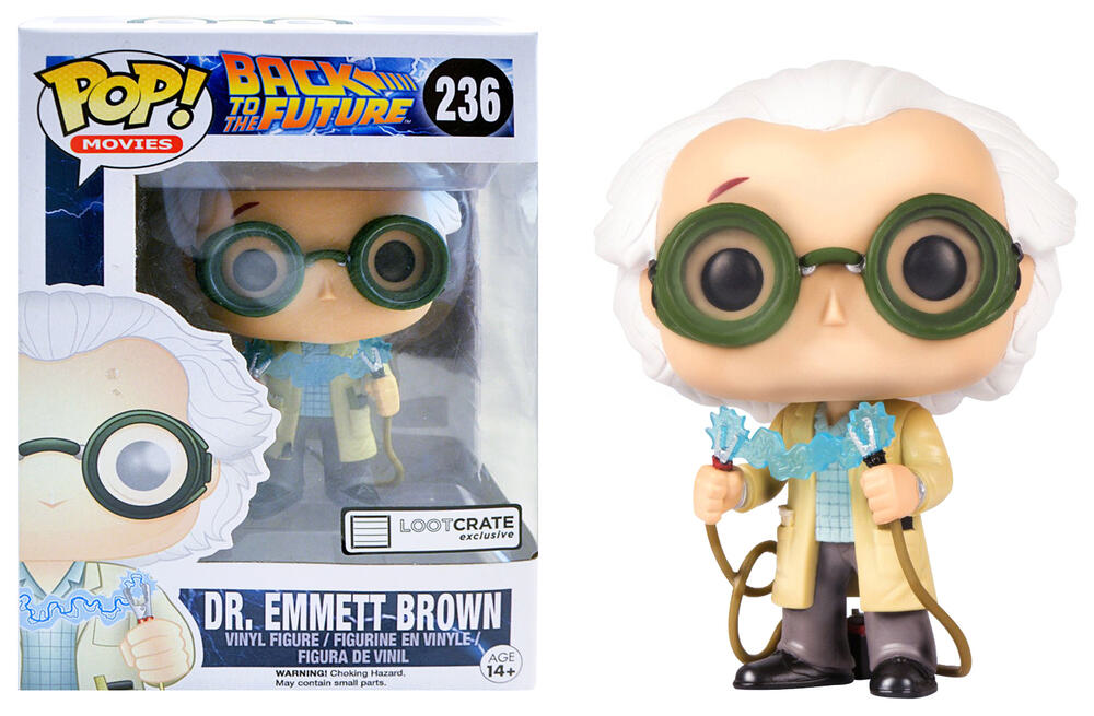 Back to the Future: Dr. Emmett Brown (Loot Crate Exclusive) - Pop
