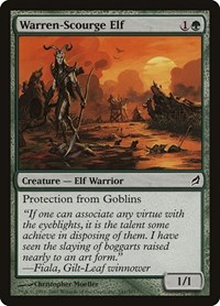 Warren-Scourge Elf - Lorwyn - Magic: The Gathering card