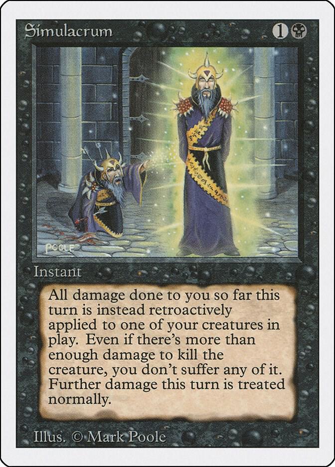 Simulacrum - Revised Edition - Magic: The Gathering