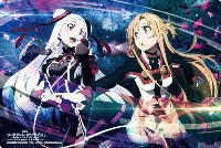 Bushiroad Rubber Mat Collection Vol.104: Sword Art Online the Movie - Asuna & Yu · Bushiroad Playmats