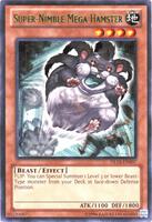 hamster yugioh card Yu-Gi-Oh! Trading Card Game RA02-EN004 Super-Nimble Mega Hamster : Ultimate Rare Card : 1st Edition