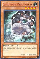 hamster yugioh card Mega-Hmster Sper gil | Detalles de Carta You can Special Summon 1 Level 3 or lower Beast monster from your Deck in face Super-Nimble Mega Hamster (Red) -