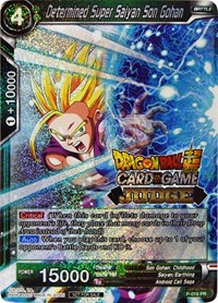Determined Super Saiyan Son Gohan card art