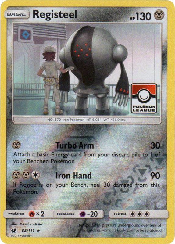 Registeel - 68/111 (Pokemon League) 068/111 from League & Championship Cards