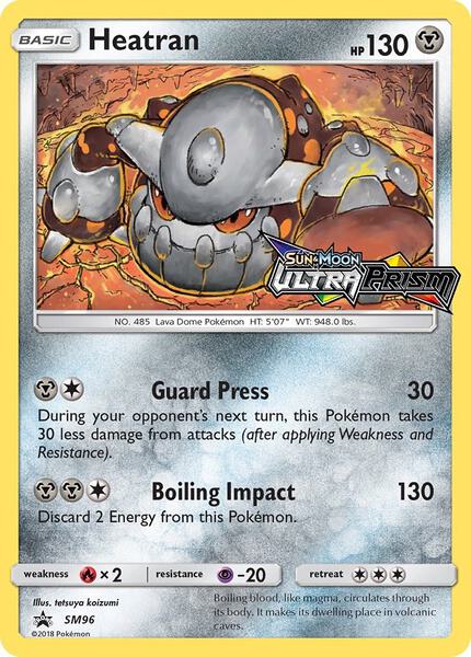 Heatran - SM96 (Prerelease)