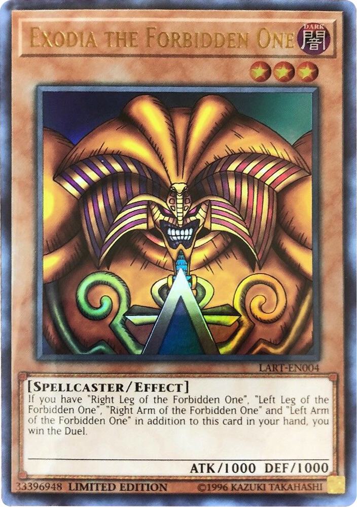 遊戯王　エクゾディア　ロストアート LART コンプリート　希少プロモ EN Exodia the Forbidden One - The Lost Art Promotion - YuGiOh