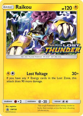 Raikou - SM150 (Prerelease)