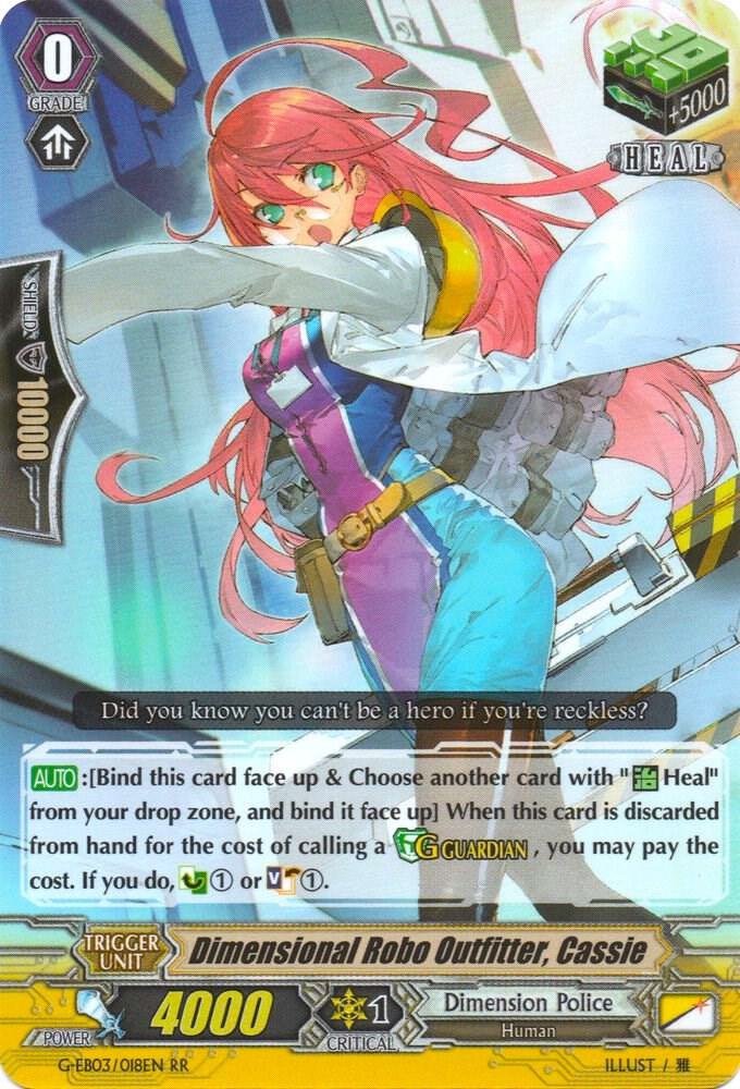Dimensional Robo Outfitter, Cassie