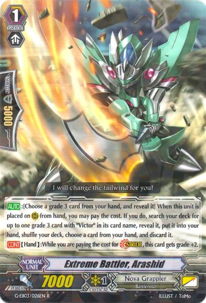 Extreme Battler, Arashid