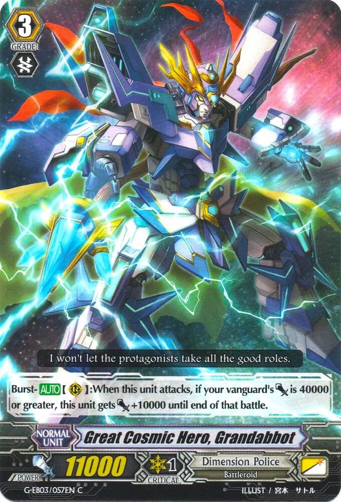 Great Cosmic Hero, Grandabbot