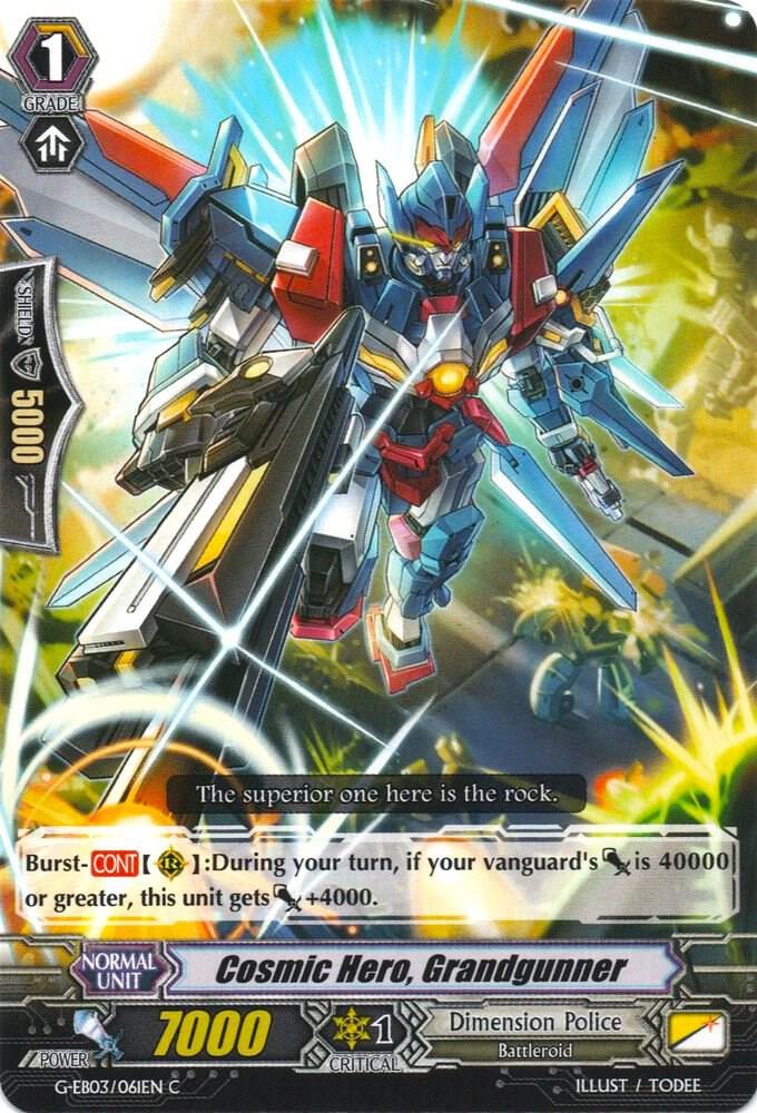 Cosmic Hero, Grandgunner