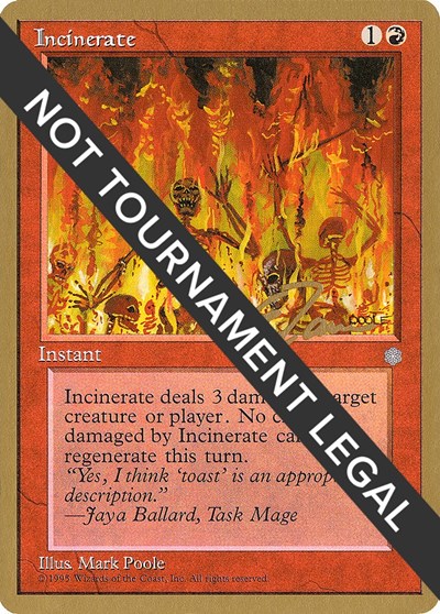 Incinerate - 1996 Eric Tam (ICE)