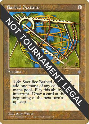 Barbed Sextant - 1996 George Baxter