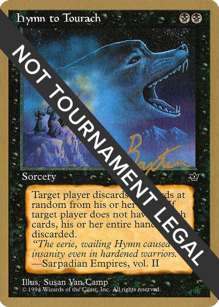Hymn to Tourach (Wolf) - 1996 George Baxter (FEM)