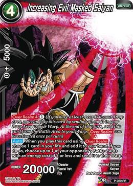 dragon ball super card game masked saiyan P-610 PR Crimson Masked Saiyan [Dragon Ball Super] Art Card main image 0