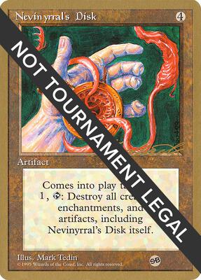 Nevinyrral's Disk - 1996 Leon Lindback