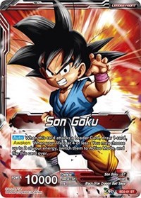 Son Goku // Rising Spirit Super Saiyan Son Goku card art