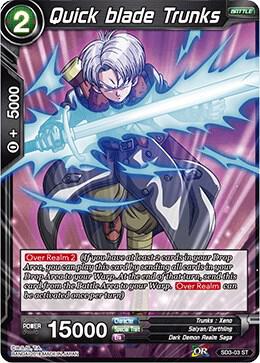 Quick blade Trunks #SD3-03 — Cross Worlds