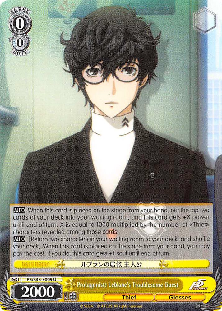 Protagonist: Leblanc's Troublesome Guest