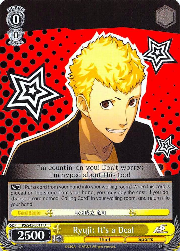 Ryuji: It's a Deal