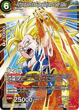Victorious Fist Super Saiyan 3 Son Goku - Cross Worlds - Dragon