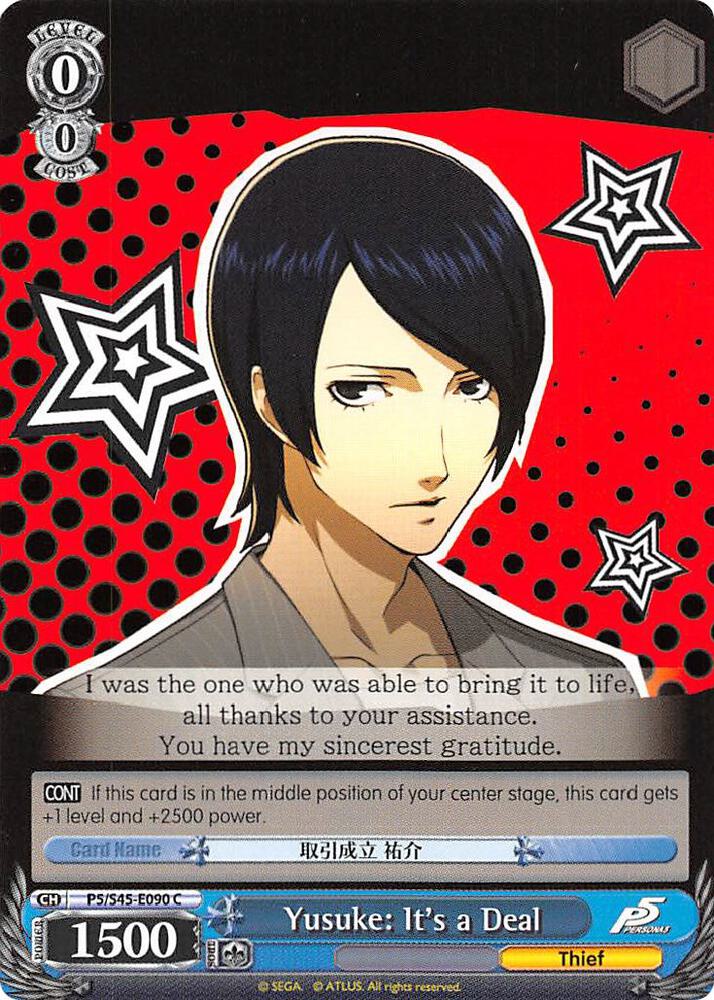 Yusuke: It's a Deal