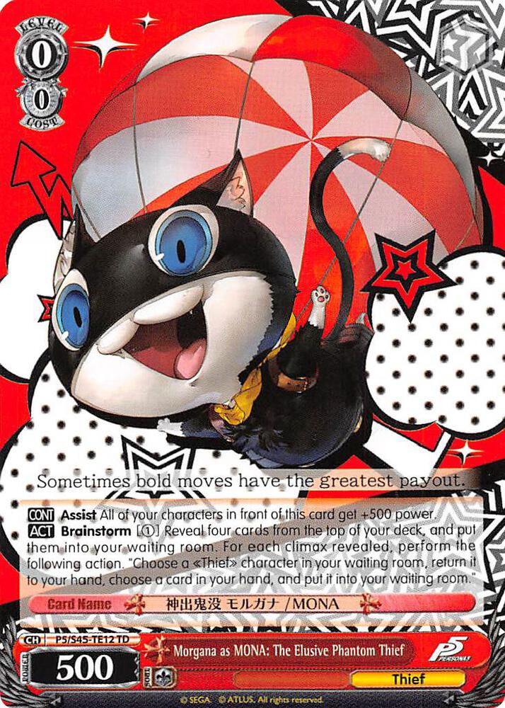 Morgana as MONA: The Elusive Phantom Thief - Persona 5 - Weiss