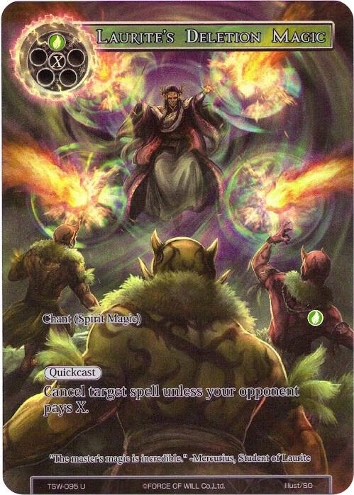 Laurite's Deletion Magic (Full Art)
