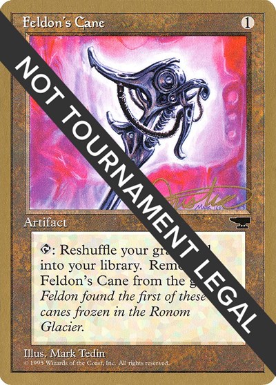 Feldon's Cane - 1996 Mark Justice (CHR)