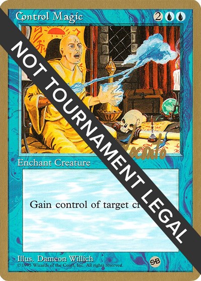 Control Magic - 1996 Michael Loconto (4ED) (SB)