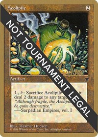 Aeolipile - 1996 Preston Poulter (FEM) - World Championship Decks - Magic: The Gathering card