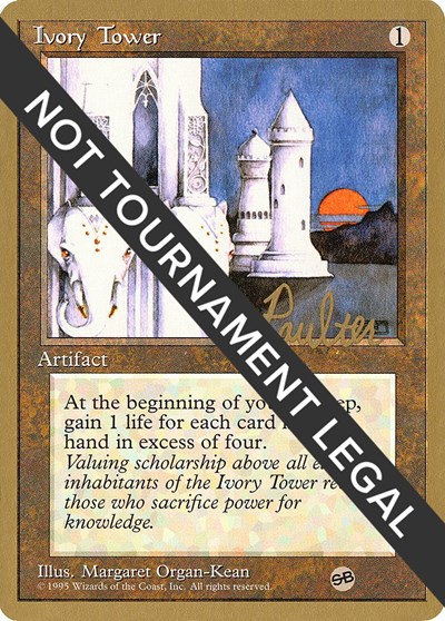 Ivory Tower - 1996 Preston Poulter (4ED) (SB)