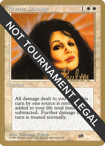 Reverse Damage - 1996 Preston Poulter (4ED) (SB)