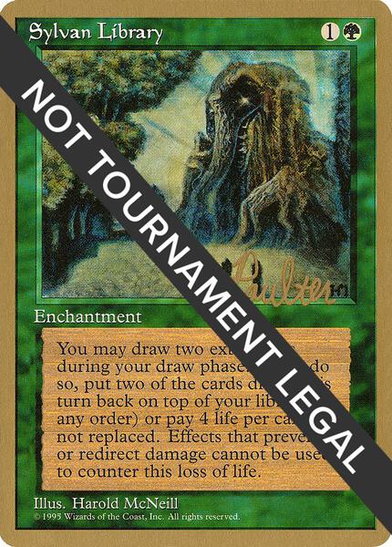Sylvan Library - 1996 Preston Poulter (4ED) - World Championship Decks -  Magic: The Gathering - TCGplayer.com