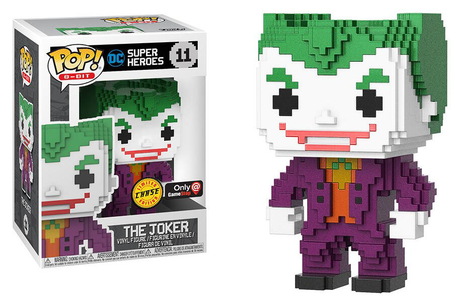 The Joker (8-Bit) (Metallic) (Limited Edition Chase) (GameStop