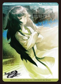 Bushiroad Sleeve Collection HG Vol.1043: STEINS;GATE 0 - Maho Hiyajo (60-Pack) · Bushiroad Card Sleeves