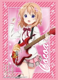 Bushiroad Sleeve Collection HG Vol.1071: Is the Order a Rabbit? - Cocoa (60-Pack · Bushiroad Card Sleeves
