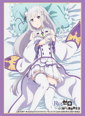 Bushiroad Sleeve Collection HG Vol.1140: Re:ZERO - Emilia (60-Pack) -  Bushiroad Card Sleeves - Card Sleeves - TCGplayer.com