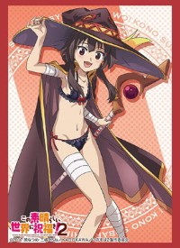 Bushiroad Sleeve Collection HG Vol.1236: KonoSuba 2 - Megumin (60-Pack) · Bushiroad Card Sleeves