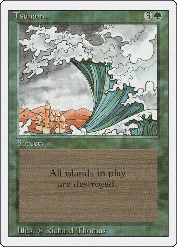 Tsunami - Revised Edition - Magic: The Gathering - TCGplayer.com