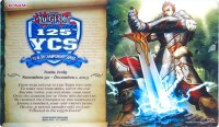 Yu-Gi-Oh! 125th YCS Championship Participation Playmat: Noble Knight Artorigus · Konami Playmats