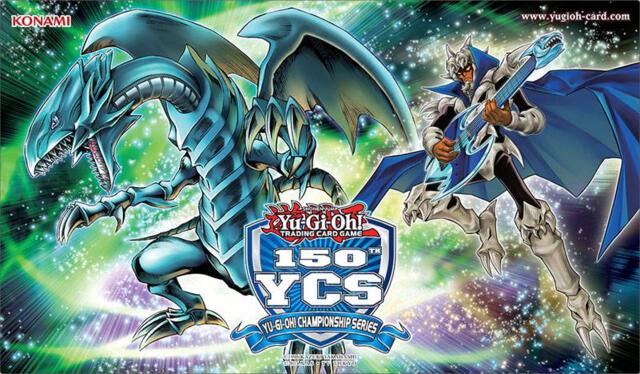 Yu-Gi-Oh! 150th YCS Championship Participation Playmat: Blue-Eyes